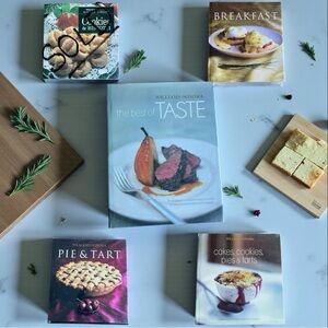 Lot of 4 vintage hardcover William Sonoma Cookbooks from 1994 to 2003